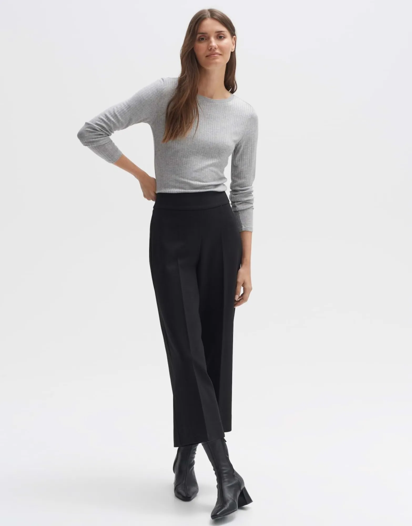 Fashion someday Fashion Geribd Shirt Sulikko Soft Hazy Fog Melange