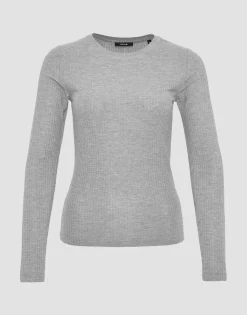 Fashion someday Fashion Geribd Shirt Sulikko Soft Hazy Fog Melange