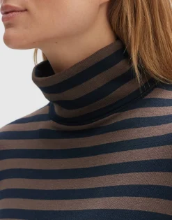 Cheap someday Fashion Gestreept Shirt Suraso Coal Blue