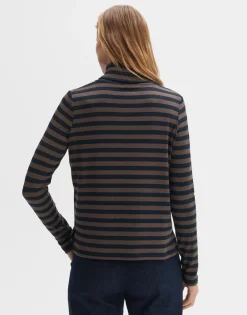 Cheap someday Fashion Gestreept Shirt Suraso Coal Blue