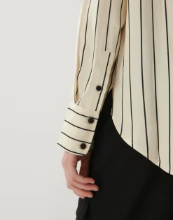 Outlet someday Fashion Gestreepte Blouse Zisabel Bold Natural Glaze