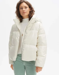 Online someday Fashion Gewatteerd Jas Hamuro Milk