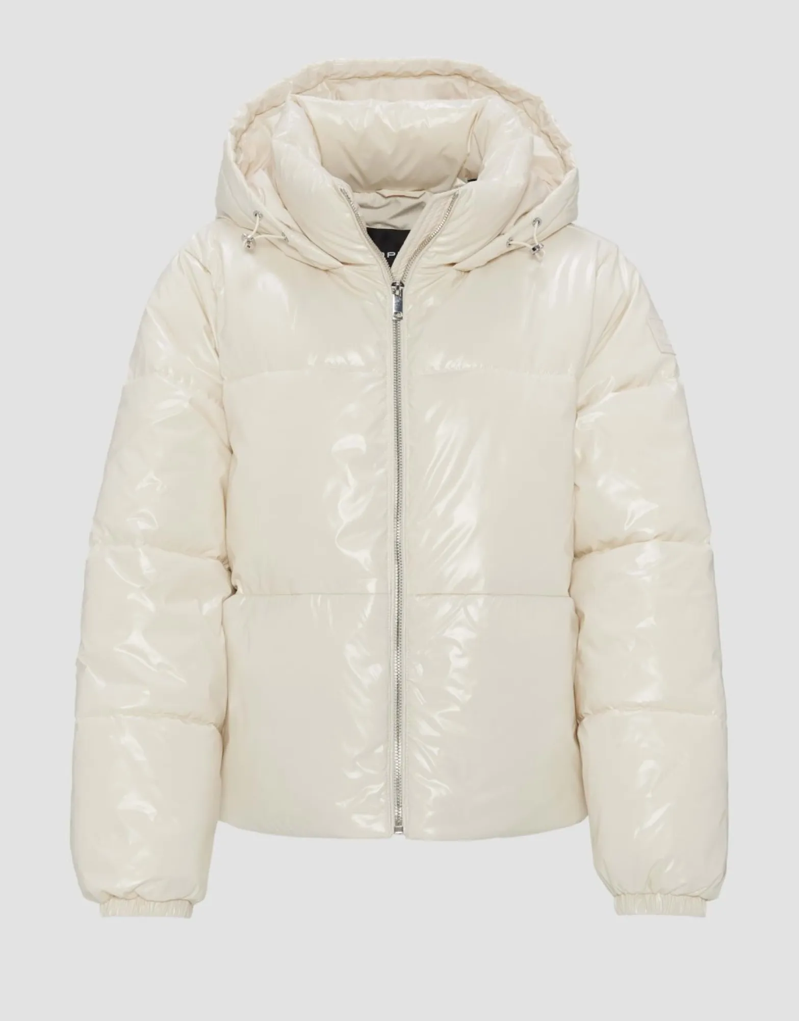 Online someday Fashion Gewatteerd Jas Hamuro Milk