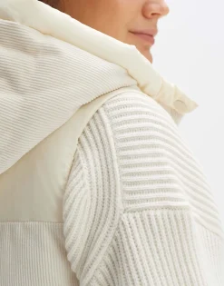 Online someday Fashion Gewatteerde Bodywarmer Wolma Soft Cream