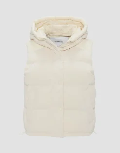 Online someday Fashion Gewatteerde Bodywarmer Wolma Soft Cream