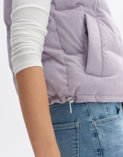 Cheap someday Fashion Gewatteerde Bodywarmer Wolma Soft Viola