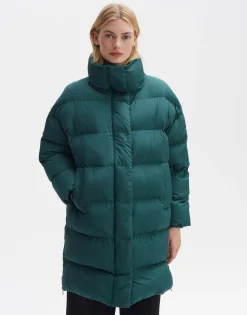 Clearance someday Fashion Gewatteerde Mantel Hileni Deep Teal