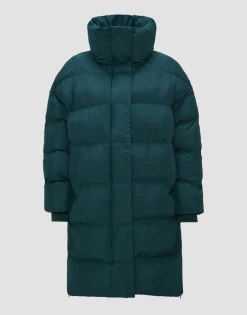 Clearance someday Fashion Gewatteerde Mantel Hileni Deep Teal