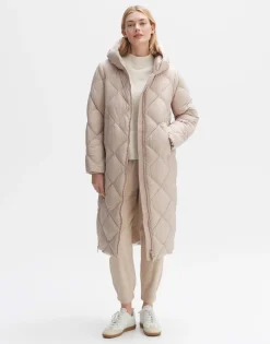 Cheap someday Fashion Gewatteerde Mantel Hubine Macadamia