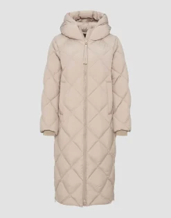 Cheap someday Fashion Gewatteerde Mantel Hubine Macadamia