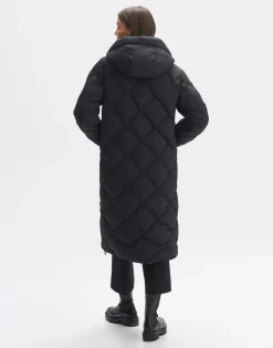 Online someday Fashion Gewatteerde Mantel Hubine Black