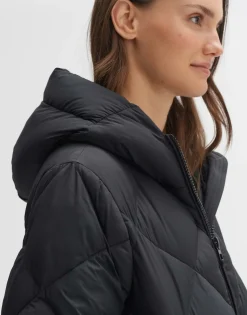 Online someday Fashion Gewatteerde Mantel Hubine Black