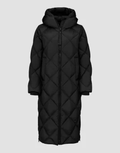 Online someday Fashion Gewatteerde Mantel Hubine Black