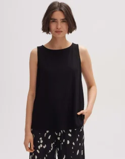 Shop someday Fashion Jersey Top Ilmun Black