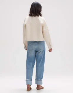 New someday Fashion Korte Jas Hayla Natural Glaze