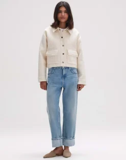 New someday Fashion Korte Jas Hayla Natural Glaze