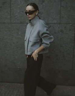 Discount someday Fashion Korte Jas Varah Good Grey