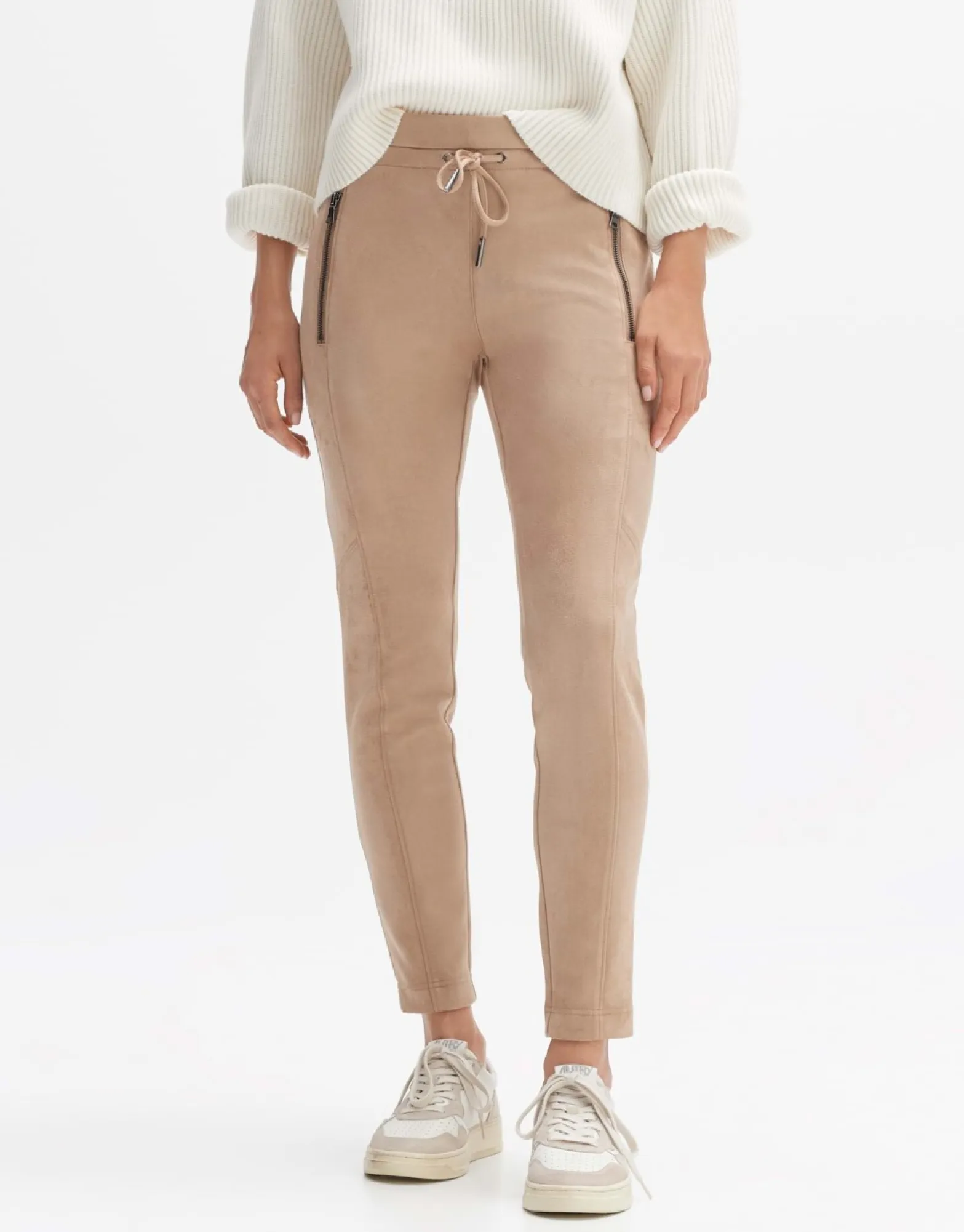 Outlet someday Fashion Kunstleren Broek Elvina Nutmeg