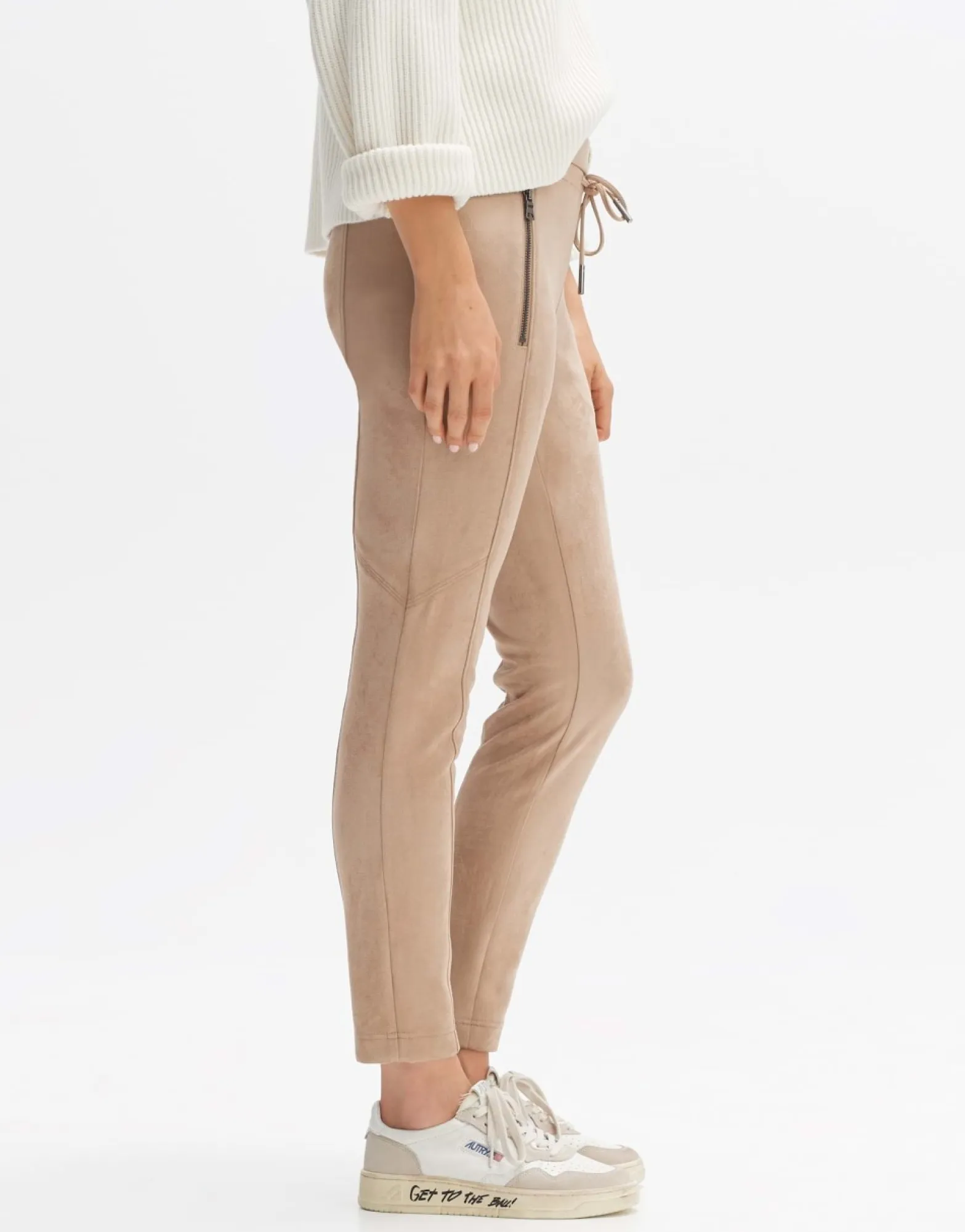 Outlet someday Fashion Kunstleren Broek Elvina Nutmeg