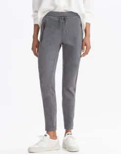 Cheap someday Fashion Kunstleren Broek Elvina Graphite Glaze