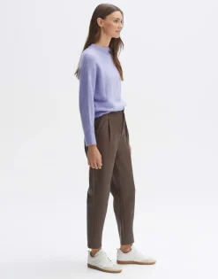 Hot someday Fashion Kunstleren Broek Majella Sandalwood