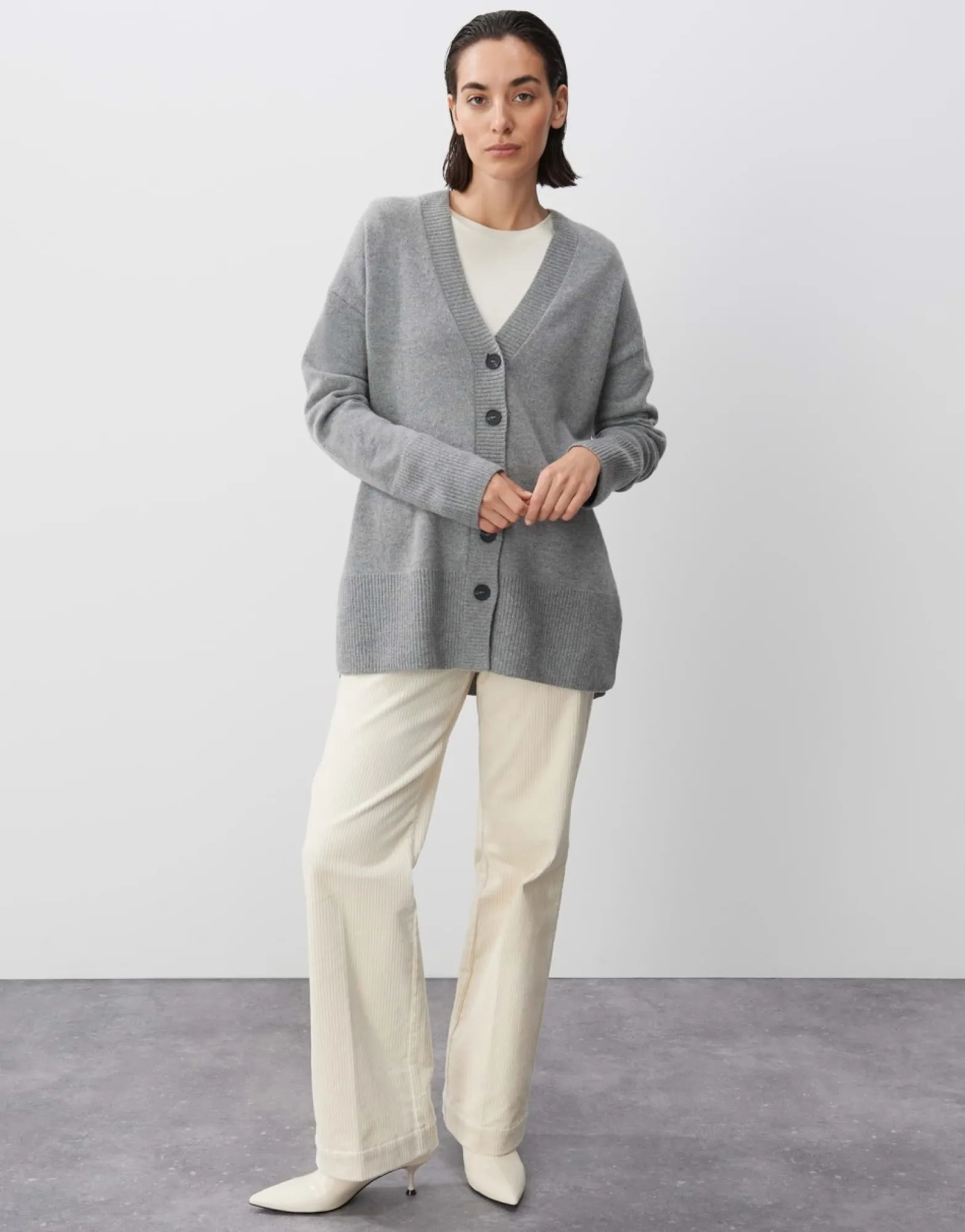 Outlet someday Fashion Lang Vest Tilisa Good Grey