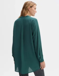 Best someday Fashion Lange Blouse Facura Deep Teal