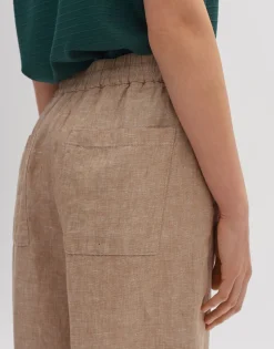 Best Sale someday Fashion Linnen Broek Madeka Natural Glaze