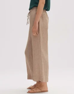 Best Sale someday Fashion Linnen Broek Madeka Natural Glaze