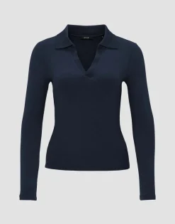 Shop someday Fashion Longsleeve Samuli Coal Blue