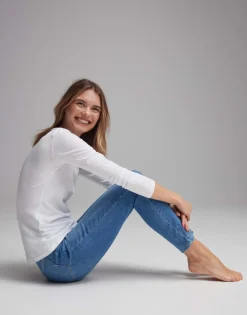 Best someday Fashion Longsleeve Smilla White