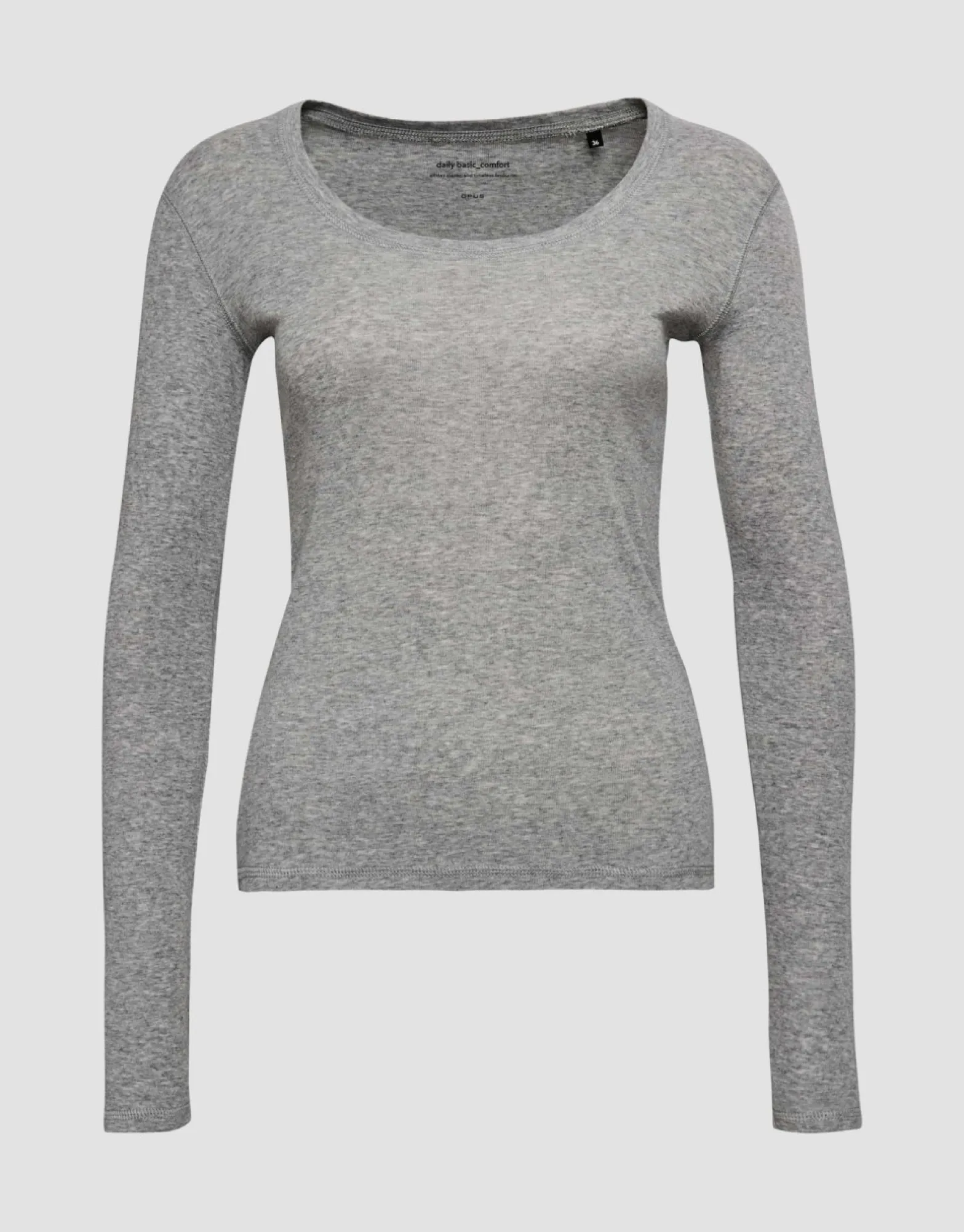Outlet someday Fashion Longsleeve Sorana Easy Grey
