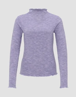 Flash Sale someday Fashion Longsleeve Soseta Soft Viola