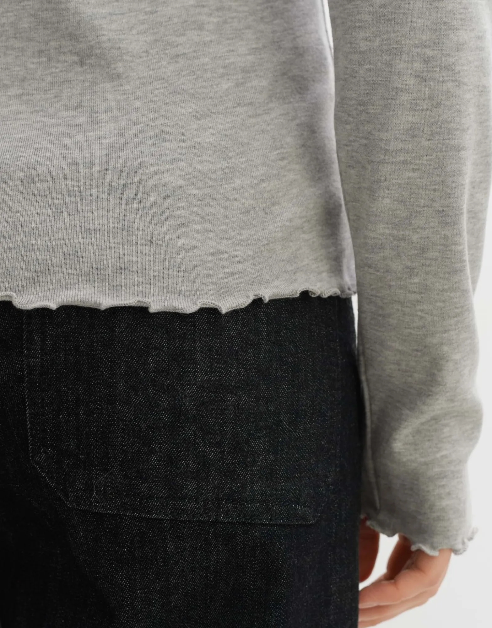 Sale someday Fashion Longsleeve Surbel Hazy Fog Melange