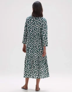 Best Sale someday Fashion Midi Jurk Werano Natural Glaze