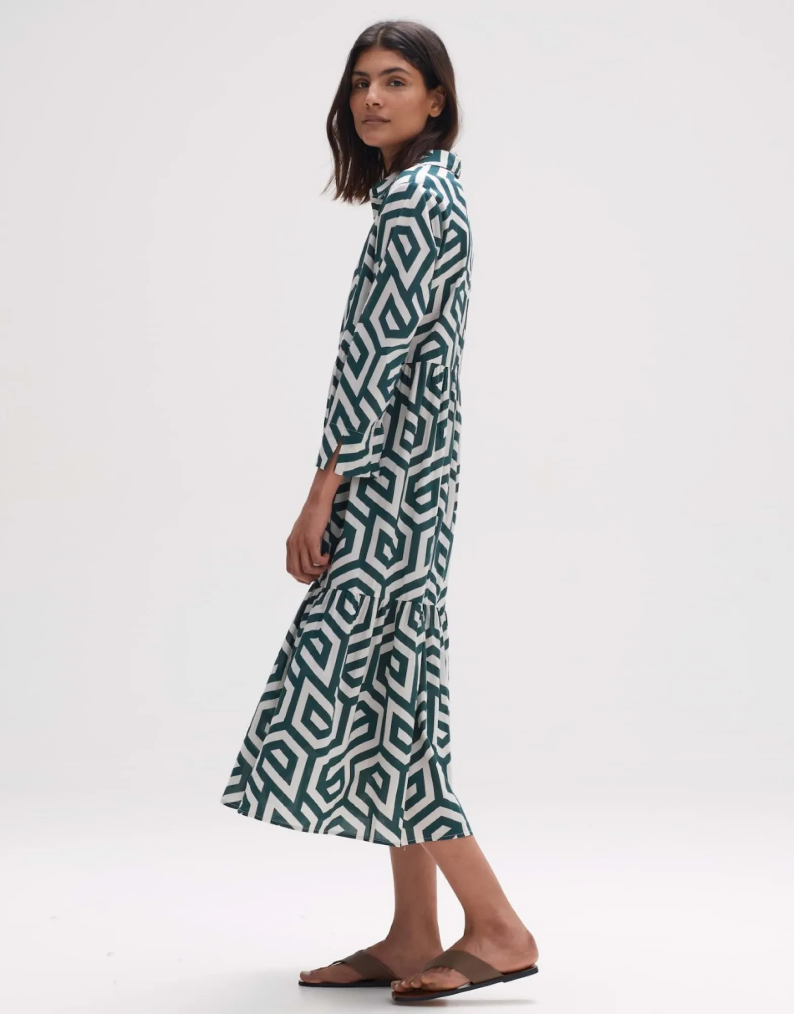 Best Sale someday Fashion Midi Jurk Werano Natural Glaze