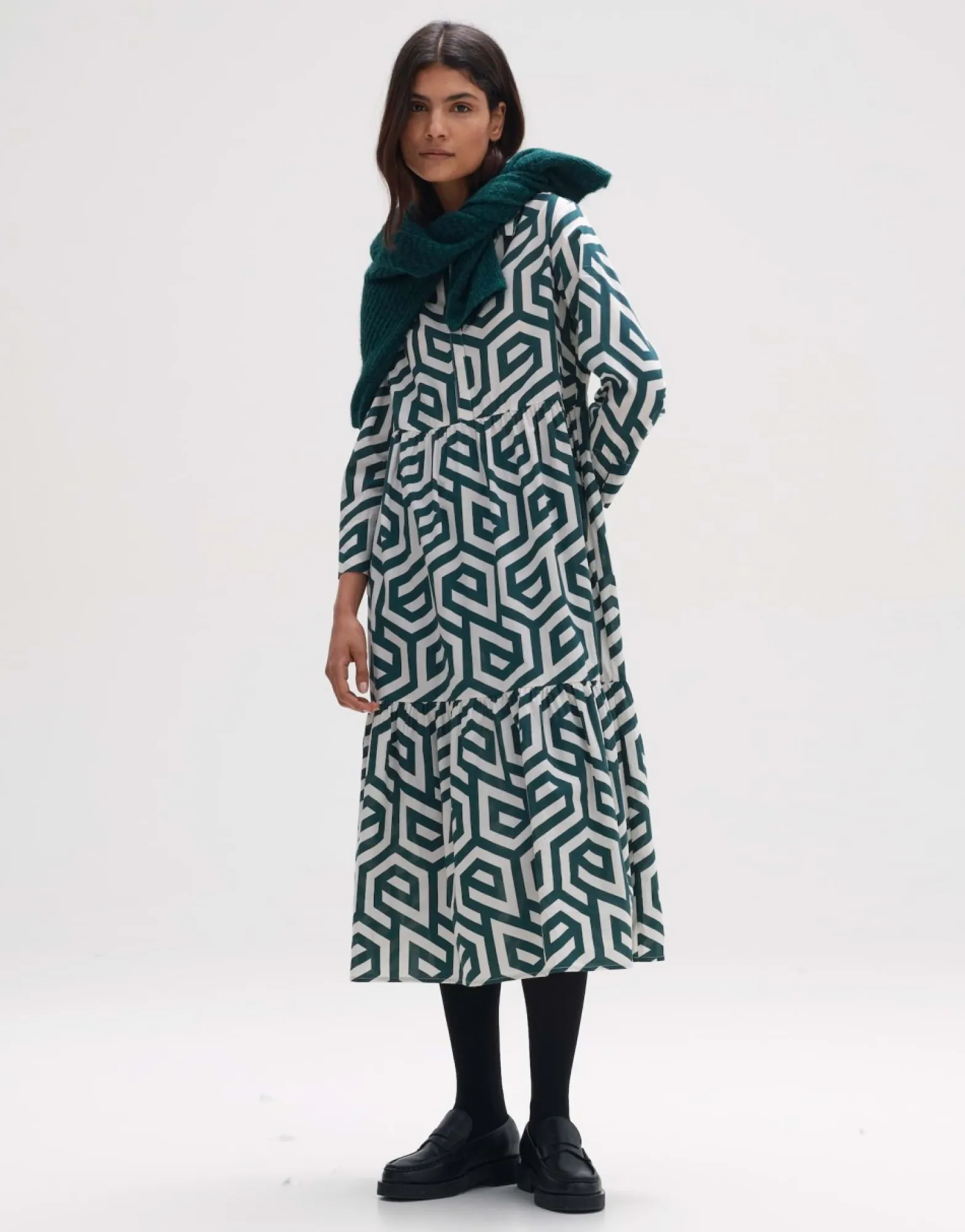 Best Sale someday Fashion Midi Jurk Werano Natural Glaze