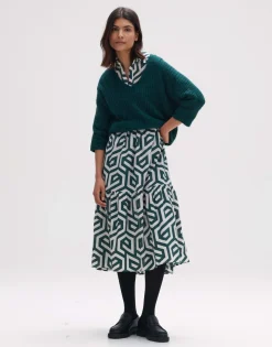 Best Sale someday Fashion Midi Jurk Werano Natural Glaze