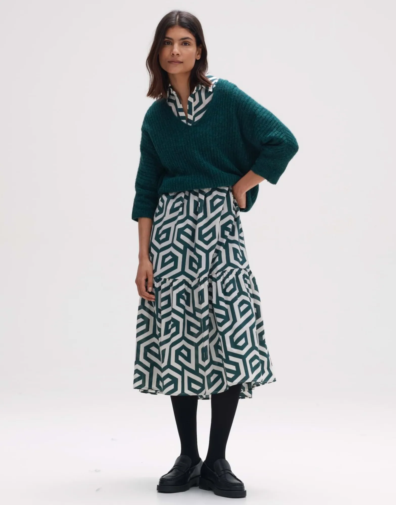 Best Sale someday Fashion Midi Jurk Werano Natural Glaze