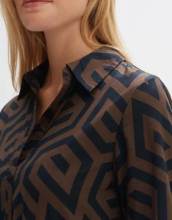 Discount someday Fashion Midi Jurk Werano Sandalwood