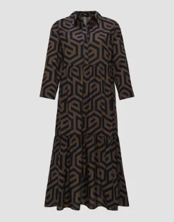 Discount someday Fashion Midi Jurk Werano Sandalwood