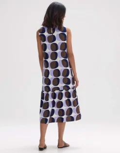 Clearance someday Fashion Midi Jurk Wicy Witty Sandalwood