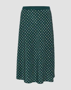 Outlet someday Fashion Midi Rok Raimona Deep Teal