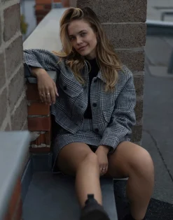 Flash Sale someday Fashion Minirok Romela Check Black