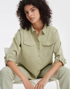 Clearance someday Fashion Overhemdblouse Fappel Summer Pear