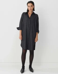 Fashion someday Fashion Overhemdjurk Quarolin Texture Black