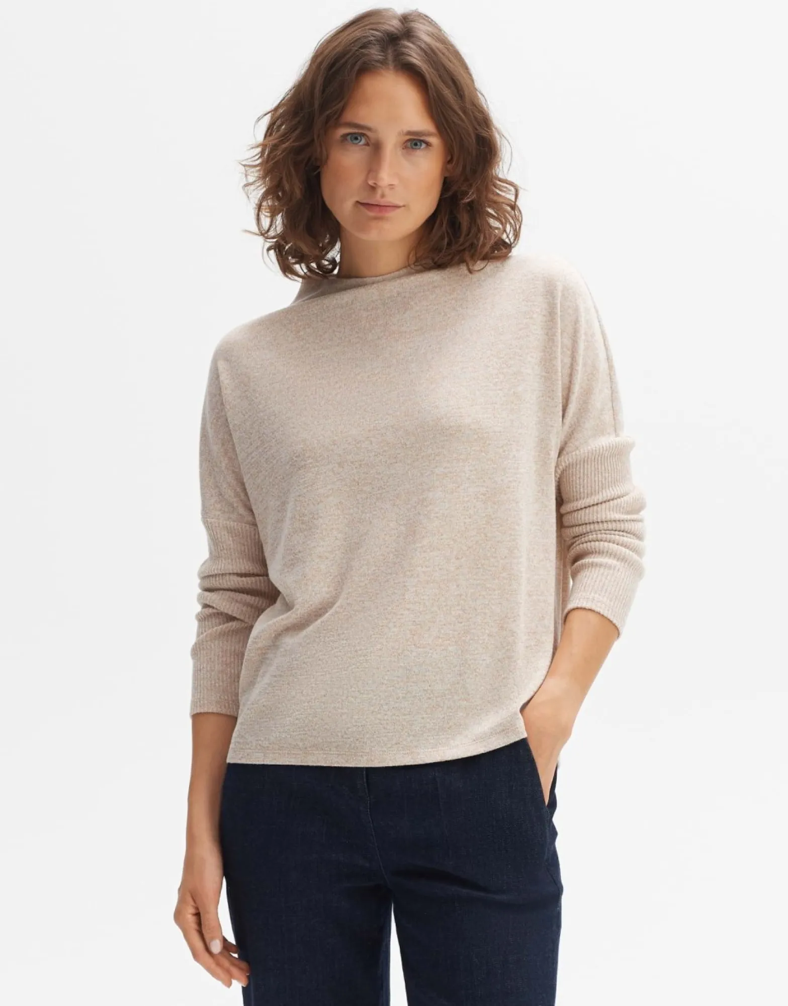 Outlet someday Fashion Oversized Shirt Shamina Soft Nutmeg