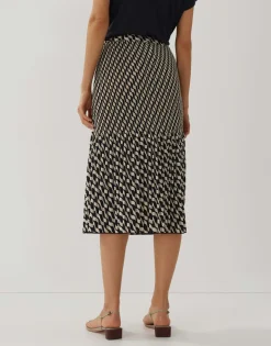 Best Sale someday Fashion Plissu00E9Rok Onora Artisan Ocean