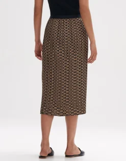 Outlet someday Fashion Plissu00E9Rok Rabani Natural Glaze