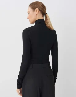 New someday Fashion Shirt Met Col Kimora Black